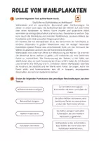Vorschau - Arbeitsblätter - Wahlplakate: Definition und Rolle - Seite 2
