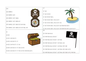 Vorschau - Arbeitsblätter - Lesen & Schreiben mit Piraten: Wörter & Sätze - Materialpaket - Seite 1