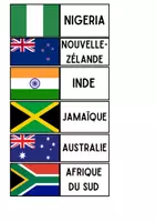Aperçu - Cartes / Images - Drapeaux pays anglophones - Page 1