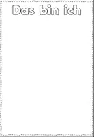 Vorschau - Arbeitsblätter - Steckbrief mit Kennenlernspiel "sich vorstellen" DaZ / DaF / Deutsch - Seite 3