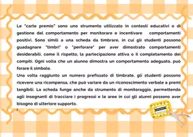 anteprima - Carte premio per comportamento - Pagina 1