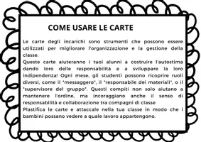 anteprima - Etichette / Segnalibri - CARTE INCARICHI - Pagina 1