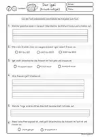 Vorschau - Unterrichtsreihen - Erster Sachtext, Lesetext der Igel, Lesen und verstehen Klasse 2, Klasse 3 Sachunterricht - Seite 2