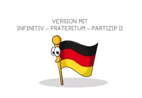 Vorschau - Merkblätter - UNREGELMÄßIGE VERBEN (Starke Verben) - Merkheft / Faltheft (für den Deutschunterricht) - Seite 2