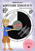 Vorschau - Mal- und Bastelvorlagen - Wortfelder-Schallplatte zum Drehen - Deckblatt