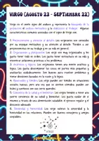 Vista previa - Manualidades / Dibujos para colorear - ¿Tu horóscopo es Virgo? - página 1