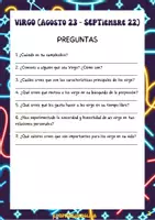 Aperçu - Matériel pour travaux manuels / dessin - Votre signe astrologique est-il Vierge? Espagnol. - Page 2