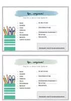 Vorschau - Anderer Materialtyp - Ups! ... vergessen - Erinnerung an mitzubringende Materialien - Deckblatt