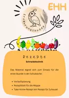 Vorschau - Stundenentwürfe - Rezepte für Schneidetechnik - Deckblatt