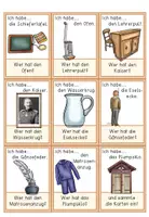 Vorschau - Spiele - Schule früher - Lesespiel - Ich habe ... Wer hat ..? in zwei Versionen - Seite 3