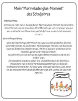 Vorschau - Arbeitsblätter - Marmeladenglas-Momente (Schuljahres-Reflexion) - Seite 1