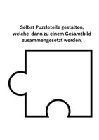 Vorschau - Arbeitsblätter - Puzzleteile Vorlage 4 Teile vierteilig blanko - Seite 2