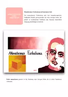 Vorschau - Arbeitsblätter - Monochromes Farbschema im Kunstunterricht - Deckblatt