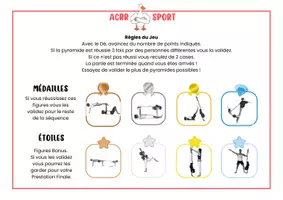 Aperçu - Apprentissages en autonomie - Jeu d'accrosport (jeu de l'oie) - Page 1