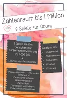 Vorschau - Spiele - Zahlenraum bis 1 Million - 6 Spiele zur Zahlenraumerweiterung - Seite 1