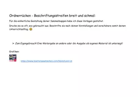 Vorschau - Anderer Materialtyp - Beschriftungsstreifen für Ordner breit und schmal - * Herbst * - Seite 2