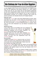 Vorschau - Arbeitsblätter - Die Stellung der Frau im Alten Ägypten - Seite 2