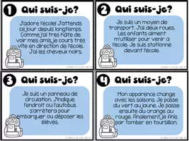 Aperçu - Cartes / Images - Atelier de lecture : La rentrée - Page 3