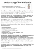 Vorschau - Arbeitsblätter - Verfassungsviertelstunde: Darum brauchen wir Gesetze - Seite 1
