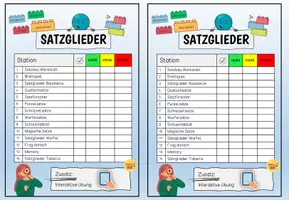 Vorschau - Arbeitsblätter - SATZGLIEDER / Starterpaket - Seite 2