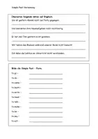 Vorschau - Arbeitsblätter - Simple Past Verneinung Aufgaben m. Lösung - Seite 2