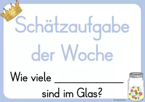 Vorschau - Anderer Materialtyp - Schätzaufgabe der Woche - Paket - Seite 1