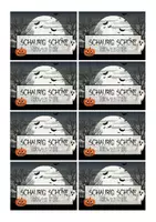 Vorschau - Bildkarten - Halloween Grußkärtchen - schaurig schöne Grüße - Kürbis - Gespenst - Seite 3