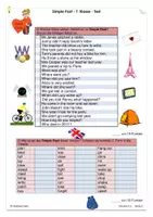 Vorschau - Test - Englischtest / Klassenarbeit zum Simple Past mit Lösungen für die 7. Klasse - Seite 2