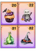 Vorschau - Arbeitsblätter - Rechenspaziergang Halloween ZR100 / Hundertertafel (3-fach diff.) - Seite 3