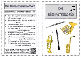 Vorschau - Arbeitsblätter - Booklet - Die Blasinstrumente - Seite 3