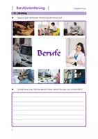 Vorschau - Arbeitsblätter - BERUFSORIENTIERUNG in 15 Lektionen (auch für DaZ-Lernende) - Seite 2