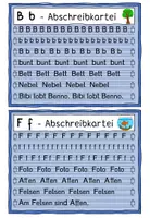 Vorschau - Stationenlernen - Abschreibkartei Lernwörter Einsterns Schwester Klasse 1 Heft 3 - Seite 2