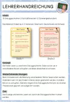 Vorschau - Spiele - Dialoggeschichten - Partnerlesespiel - Seite 1