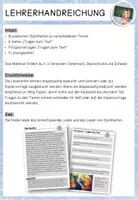 Vorschau - Arbeitsblätter - Lesekarten/Sachtexte - Sinnerfassendes Lesen - Seite 1