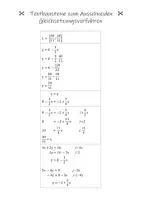Vorschau - Arbeitsblätter - Lineare Gleichungssysteme - Arbeitsblatt / Legepuzzle - Seite 2