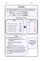 Vorschau - Präsentationen/Tafelbilder - Latein: Übersicht Bildung und Verwendung Ablativ (Substantive) - Seite 1