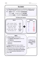 Vorschau - Präsentationen/Tafelbilder - Latein: Übersicht Bildung und Verwendung Ablativ (Substantive) - Seite 3