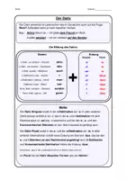Vorschau - Präsentationen/Tafelbilder - Latein: Übersicht Bildung und Verwendung Dativ (Substantive) - Deckblatt