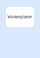 Vorschau - Anderer Materialtyp - Wochenplaner Deckblatt Schildkröte - Seite 1