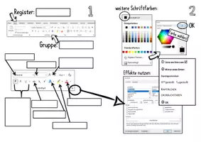 Vorschau - Arbeitsblätter - Grundlagen in Word - Merkheft und digitale Übung (Informatik) - Seite 2