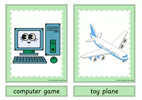 Vorschau - Arbeitsblätter - Englisch: Toys - Einführung und Festigung - Seite 3