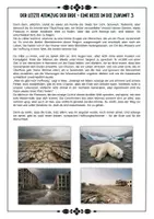 Vorschau - Arbeitsblätter - Klimawandel - Folgen und Zukunft in 100 Jahren ; Prognose ; Erderwärmung ; Dürre ; Hunger mit Lösung (Klasse 8 9 10 11) - Deckblatt