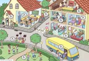 Vorschau - Präsentationen/Tafelbilder - Kinderrechte Grundschule – 10 Kinderrechte interaktiv erarbeiten | Präsentation / interaktives PDF 3.–4. Klasse - Seite 1