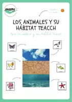 Vista previa - Refuerzo / NEE / Materiales de apoyo - LOS ANIMALES Y SU HÁBITAT TEACCH - Portada