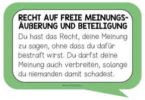 Vorschau - Poster - Kinderrechte Grundschule – Tafelmaterial & Poster | Unterrichtsmaterial 3.–4. Klasse - Seite 3