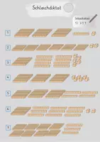 Vorschau - Arbeitsblätter - Materialpaket - Mathe - Schleichdiktate - Deckblatt
