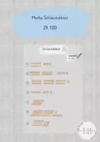 Vorschau - Arbeitsblätter - Mathe Zahlraum 100 - Schleichdiktat - Deckblatt