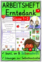 Vorschau - Stundenentwürfe - Erntedank Religion Grundschule Klasse 1-2 XXL-Materialpaket - Seite 1