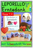 Vorschau - Arbeitsblätter - Religion Erntedank Klasse 1 & 2 Grundschule - Leporello - Deckblatt