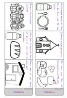 Vorschau - Arbeitsblätter - Religion Erntedank Klasse 1 & 2 Grundschule - Leporello - Seite 3